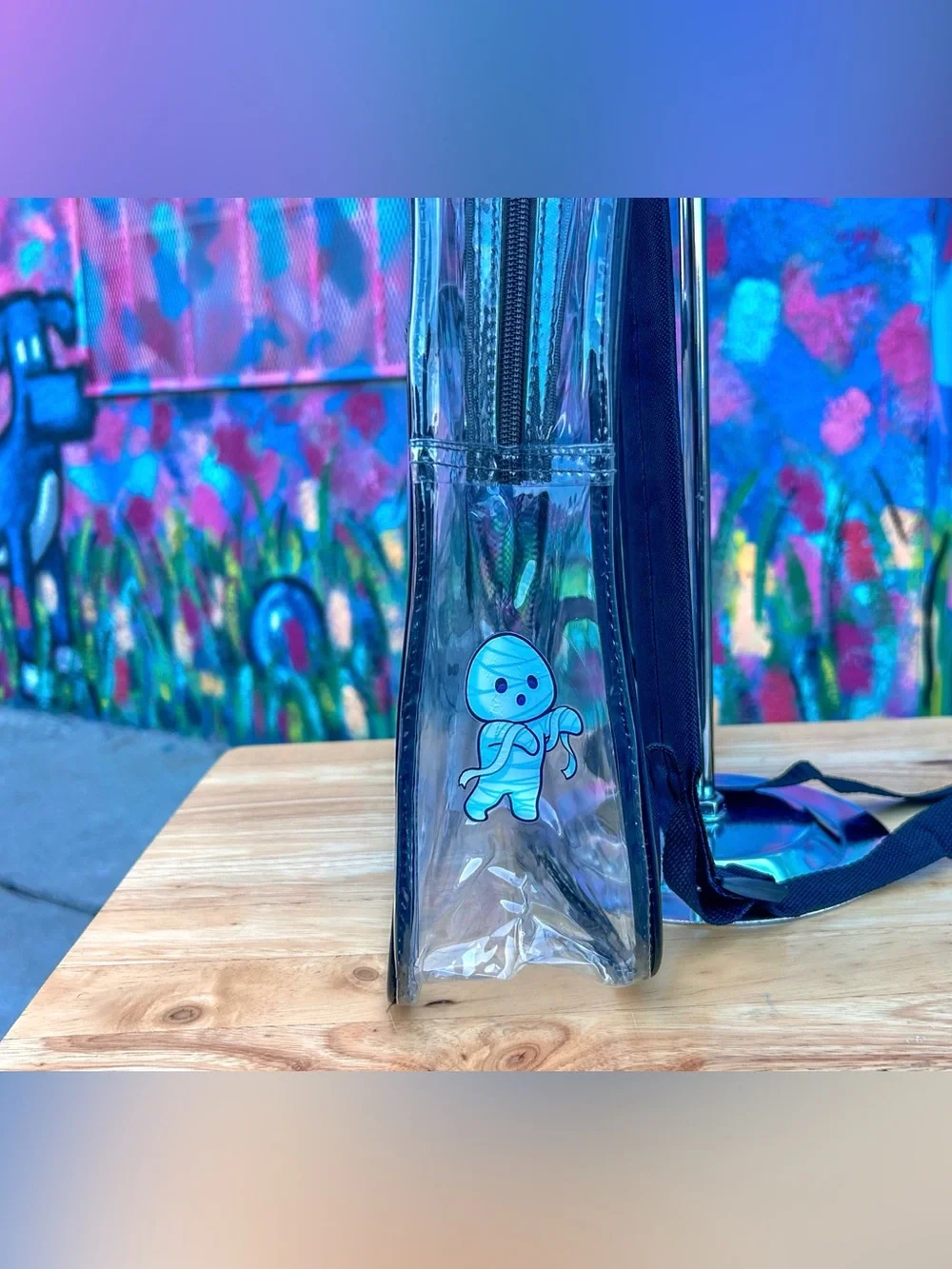 BETTY BOO! Clear Backpack 15”